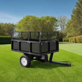 Tipping Trailer for Lawn Mower 661.4 lb Load