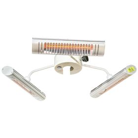 Electric Patio Heater with 3 Heating Panels and Ultra-low Glare