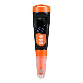 TDS Meter, 0-9990 Ppm Measuring Range, EC (Conductivity) /TDS (ppm) Multi-Parameter Measurement, Digital Water Tester With ATC, Clear VA Display (Option: Default)