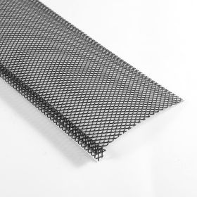 Gutter Guard, 6 In Powder-Coated Steel Gutter Screen, Heavy-Duty 120 Ft Length, 0.04 In Thickness, Leaf Guard For Debris And Leaves, Easy DIY Ins (Option: Default)